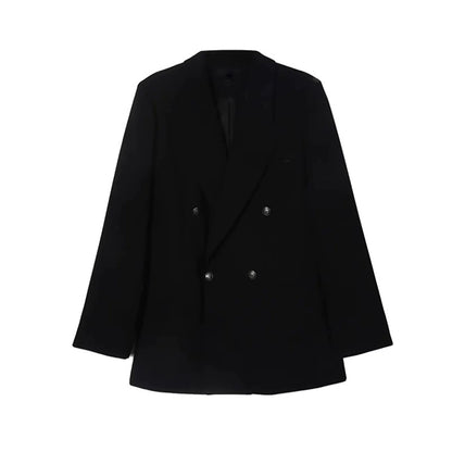 Costume ajusté double boutonnage pour femmes Chic und Stil