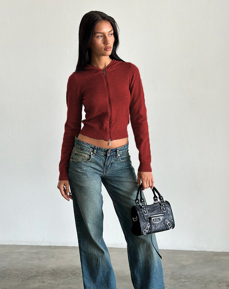 Dames crop Hoodie Chic und Stil