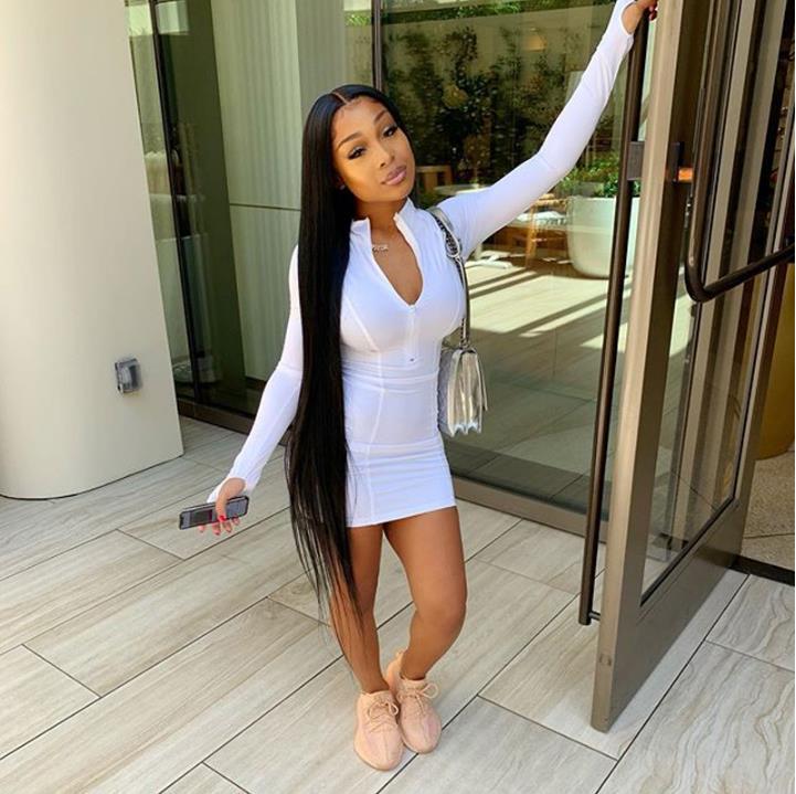 Robe bodycon à manches longues zippée Chic und Stil