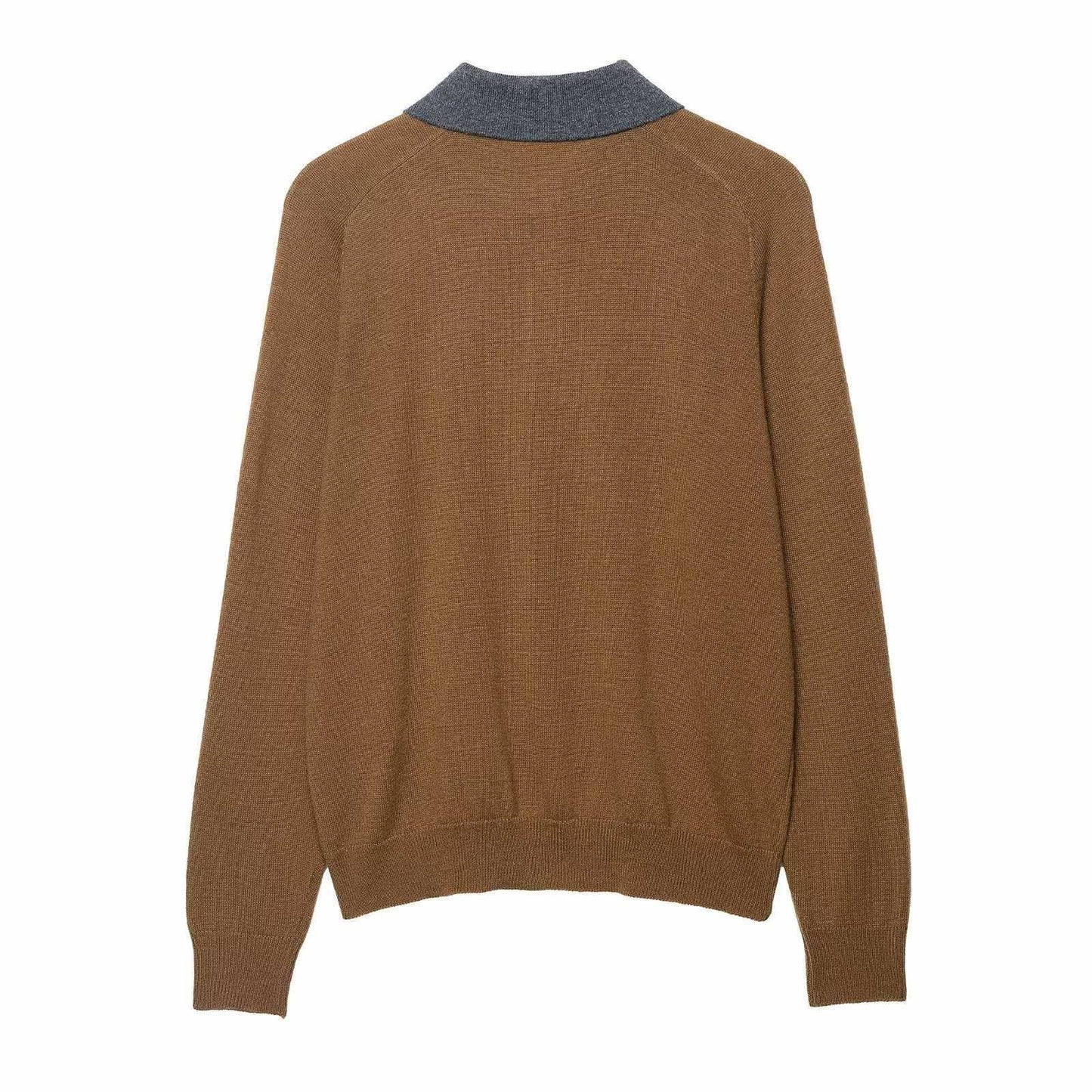 Dames élégant pull en tricot avec motif tartan classique Chic und Stil