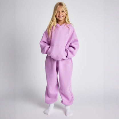 Pull à capuche confortable pour femmes avec poche kangourou et manches larges Chic und Stil