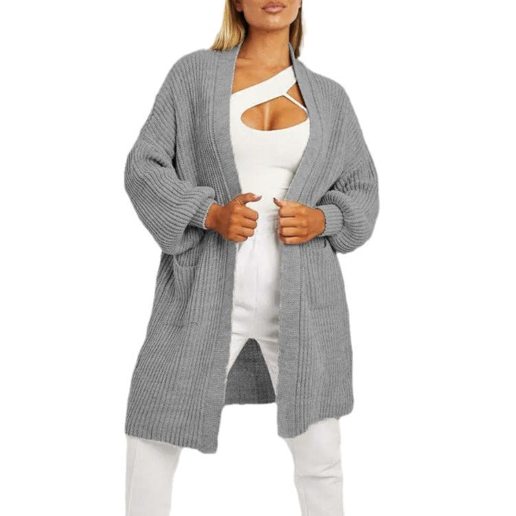 Cardigan en tricot confortable pour femmes avec de grandes poches Chic und Stil