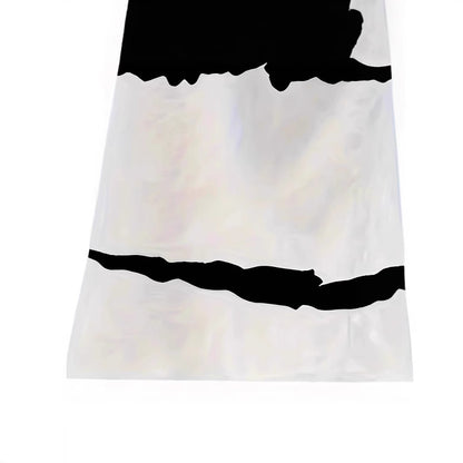 Trend palazzo pants for women with elastic waistband and decorative striped pattern Chic und Stil