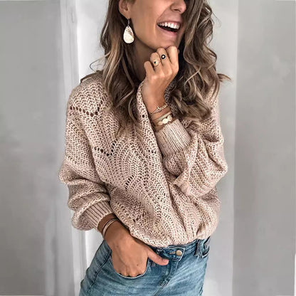 Pull en maille léger pour femmes avec coupe décontractée Chic und Stil