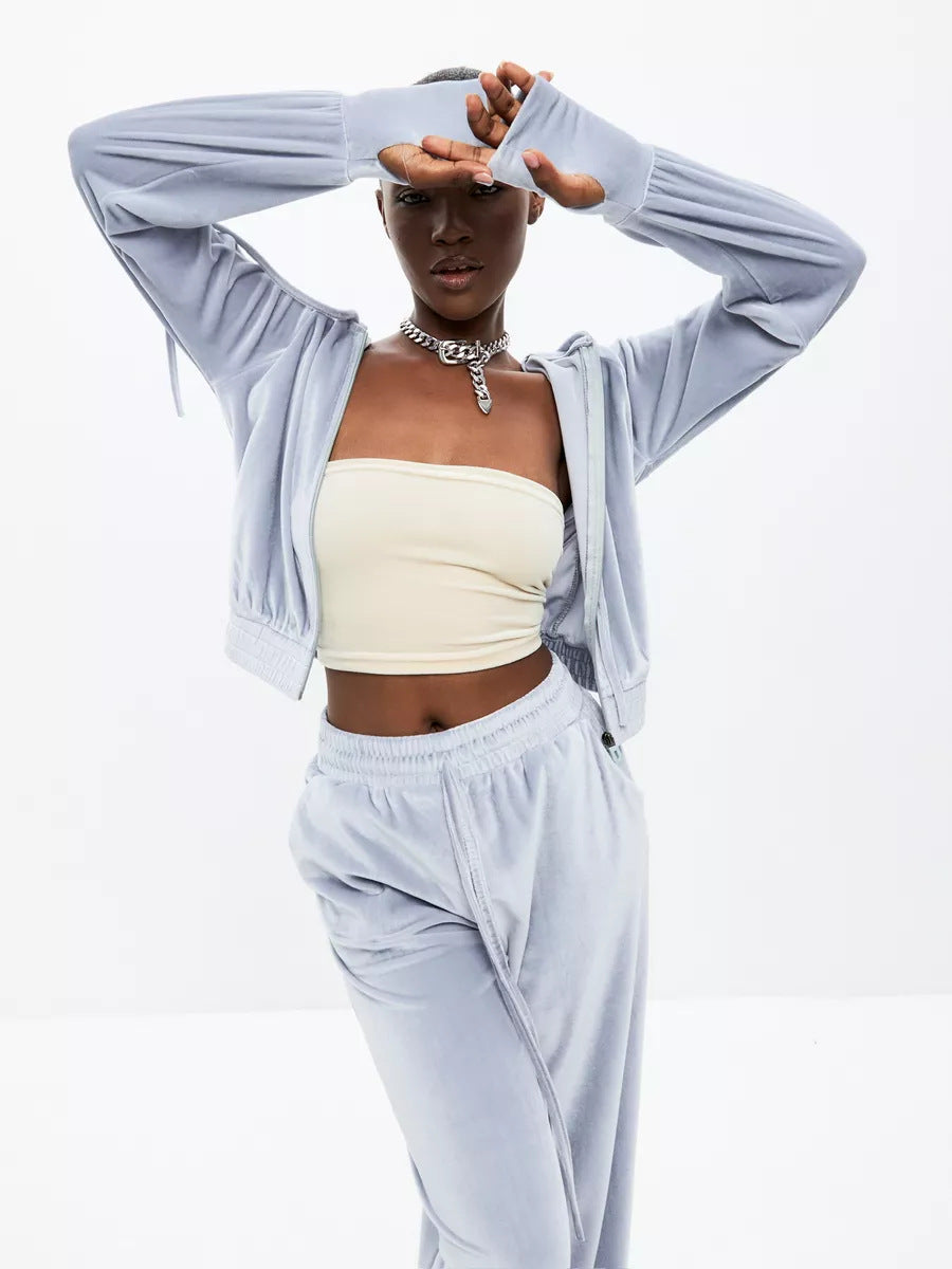 Dames Ensemble de détente en polaire luxueux Chic und Stil