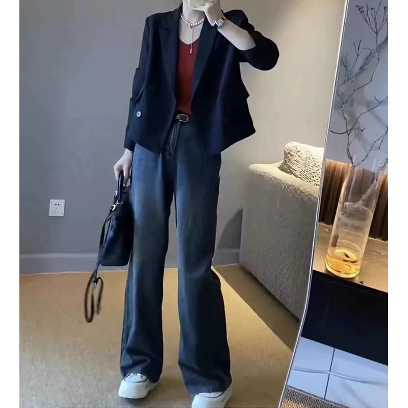 Blazer pour femmes ajusté avec coupe décontractée Chic und Stil