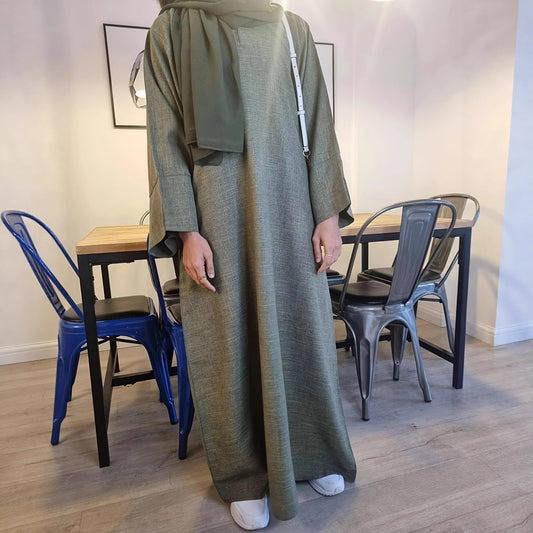 Robe kaftan pour dames avec coupe ample et finition élégante Chic und Stil