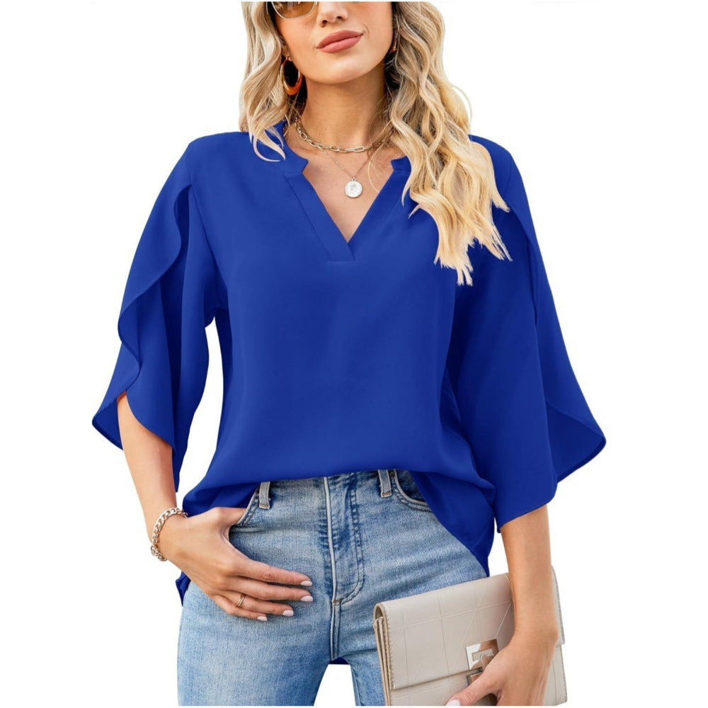 Blouse fluide élégante pour femmes Chic und Stil