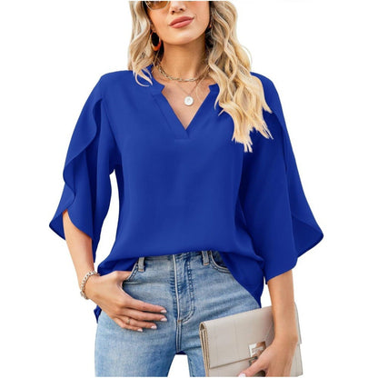 Blouse fluide élégante pour femmes Chic und Stil