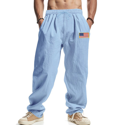 Casual cargo pants for men with practical pockets and elastic waist Chic and Style