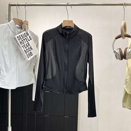 Veste fonctionnelle sportive pour femmes avec col haut Chic & Stil