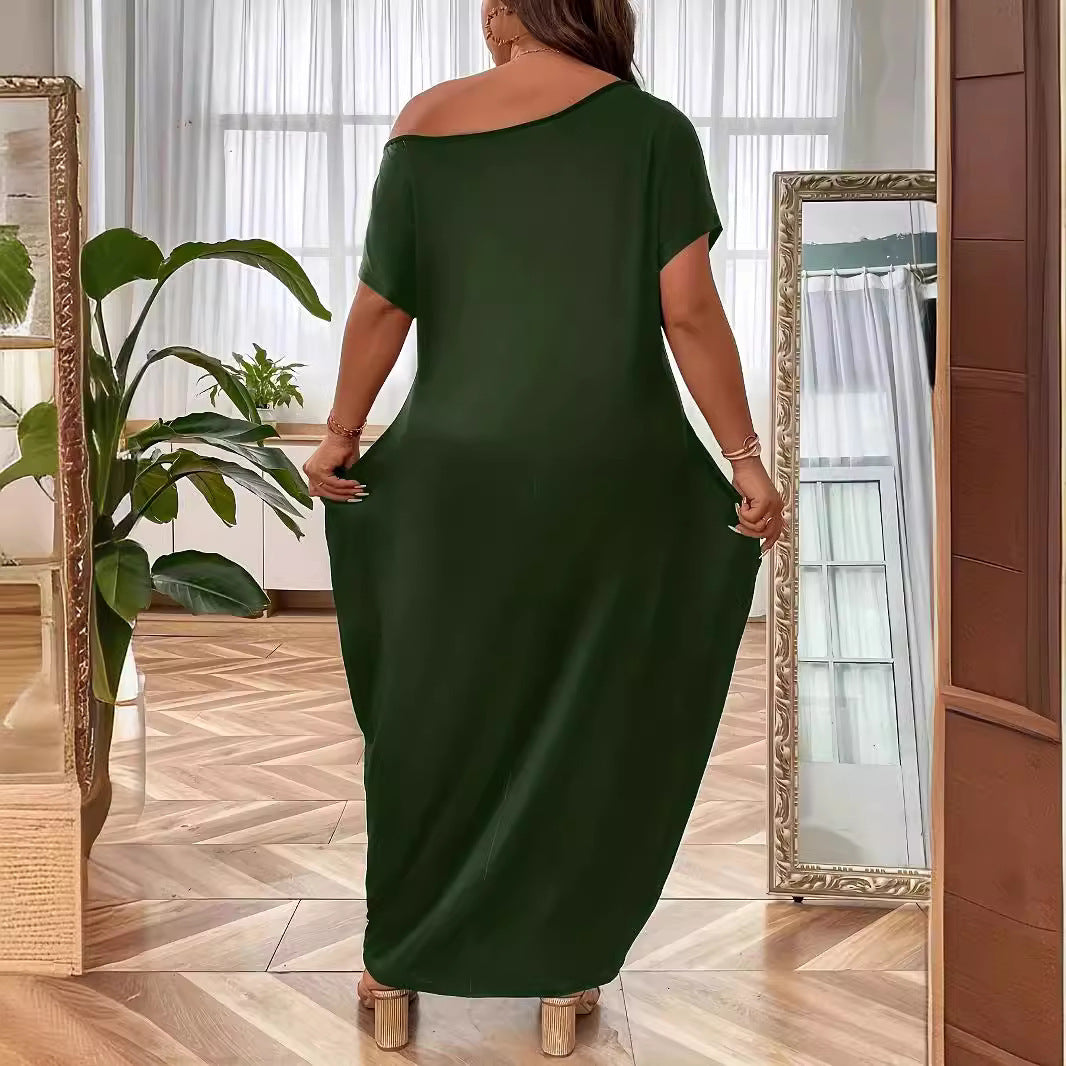 Robe maxi femme avec motif papillon élégant Chic und Stil