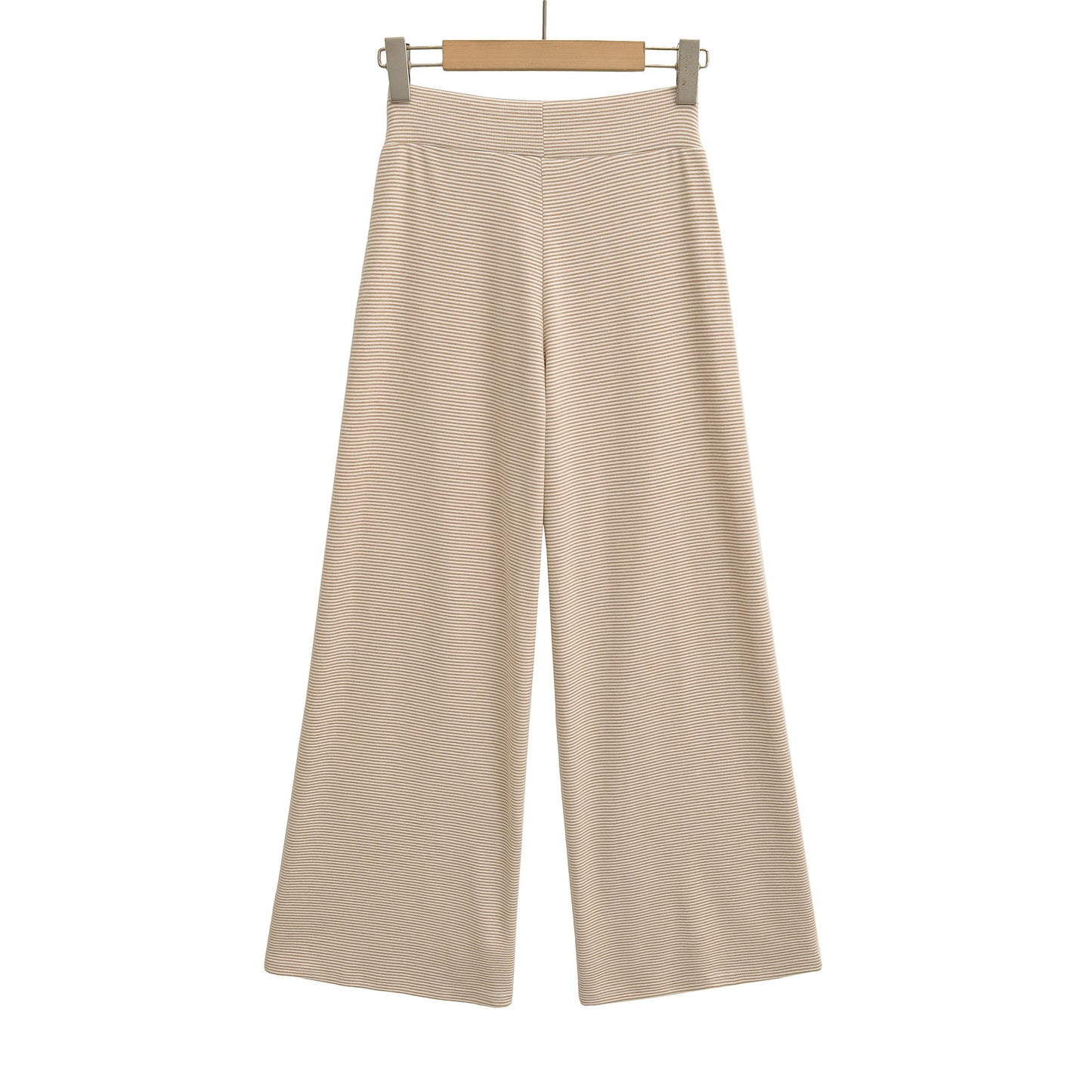 Wide jersey pants for women with high waist Chic and Style