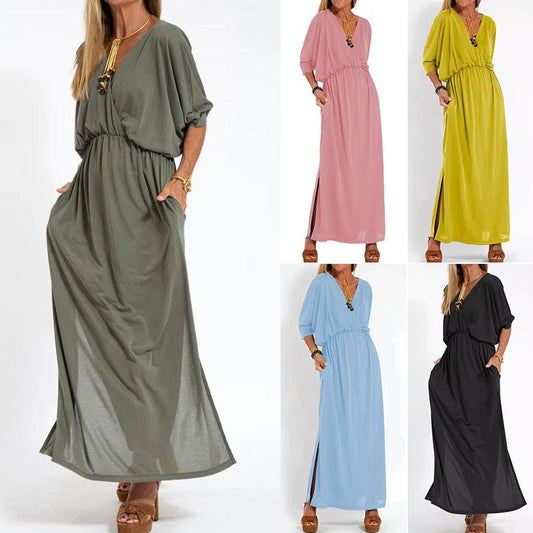 Femme Bohème Chic Maxi Robe Chic und Stil