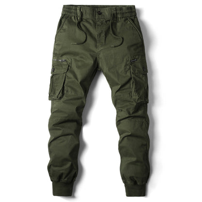 Men's cargo pants with practical pockets and elastic waistband Chic and Style