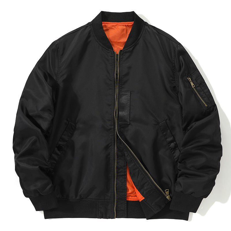 Functional bomber jacket for men with practical pockets and durable material Chic and Style
