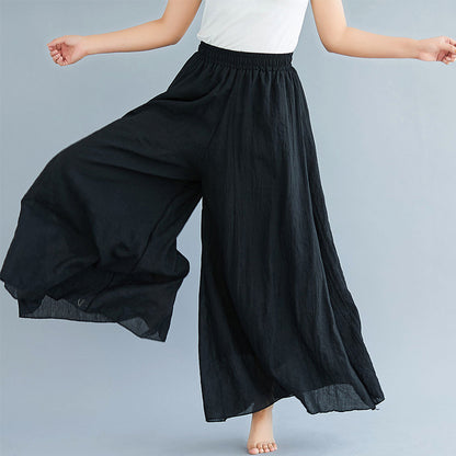 Women Wide Light Chic Pants