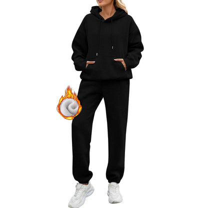 Comfortable hoodie set for women and casual jogger pants Chic and Style