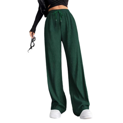 Wide pleated pants for women with elastic waistband Chic und Stil