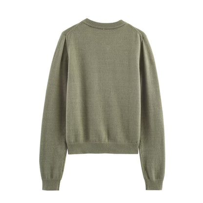 Dames élégante cardigan avec boutons Chic und Stil