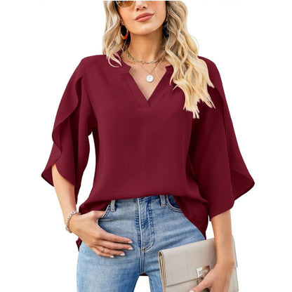 Blouse fluide élégante pour femmes Chic und Stil