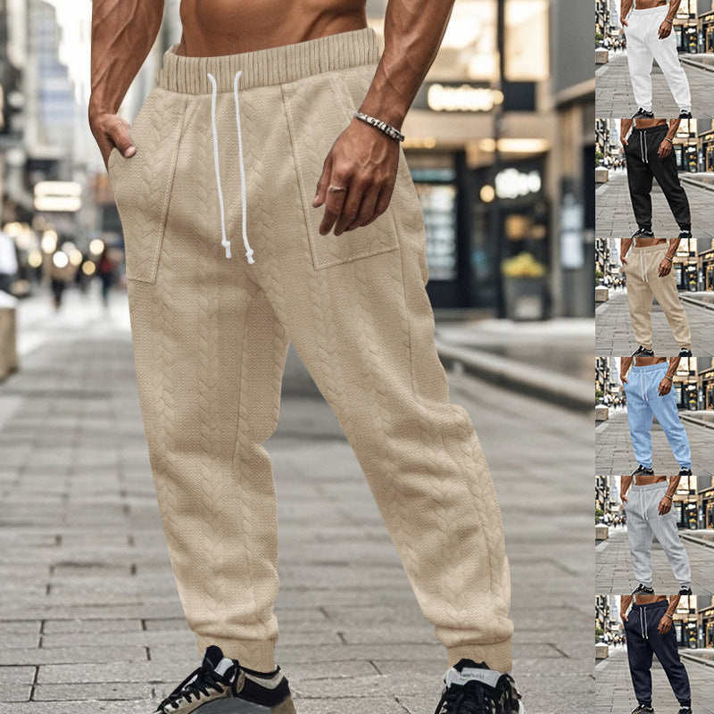 Comfortable training pants for men with side pockets and drawstring Chic and Style