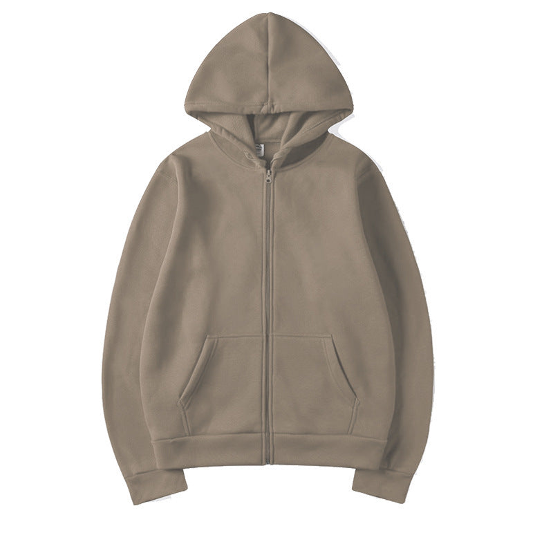 Dame sweat à capuche avec fermeture éclair intégrale et grandes poches Chic und Stil