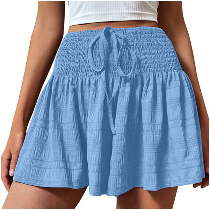 Jupe évasée smockée pour femmes Chic und Stil