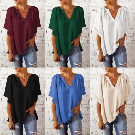 Blouse en Chiffon Élégante pour Femmes Chic und Stil