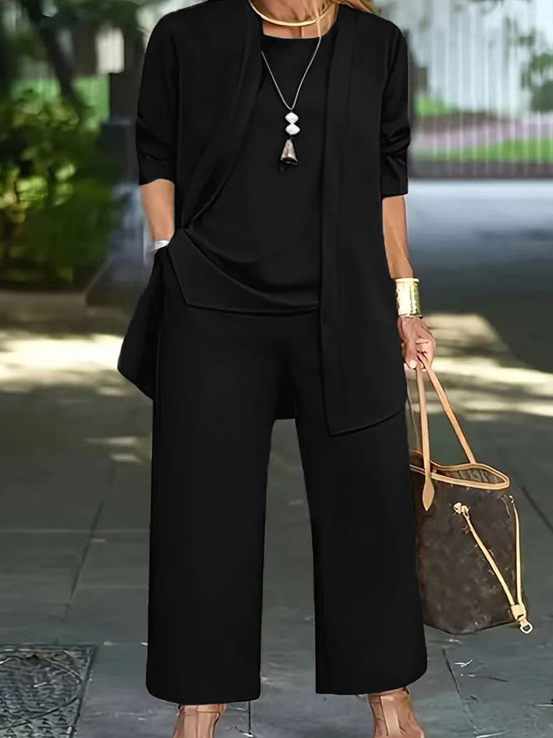 Dames Chic Tailleur Deux Pièces Chic und Stil