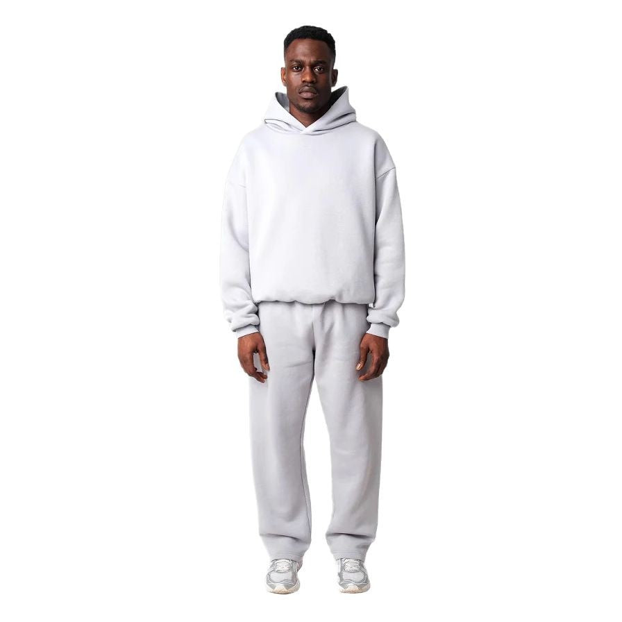 Hoodie and jogger pants set for women with high collar and elastic waistband Chic and Style