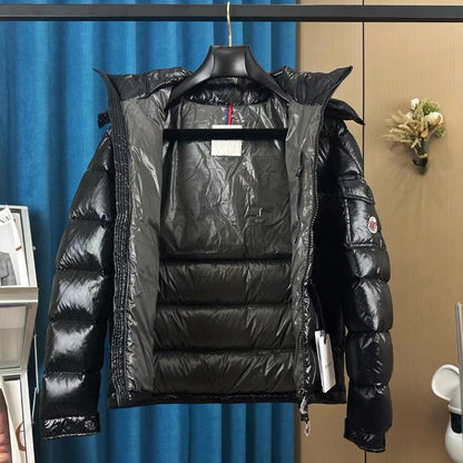 Dames finition brillante doudoune Chic und Stil