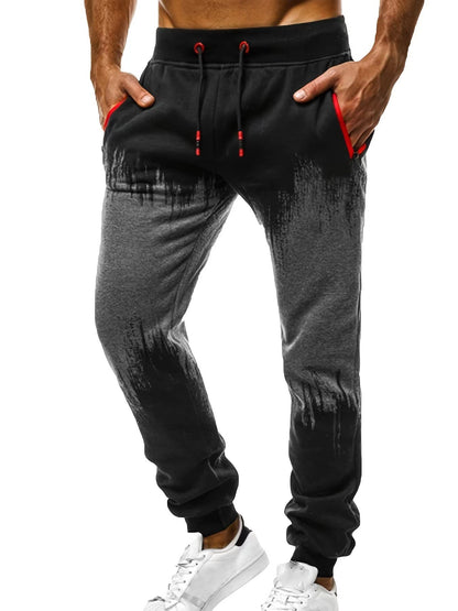 Pantalon de jogging sportif pour hommes avec des effets de dégradé de couleur modernes Chic und Stil
