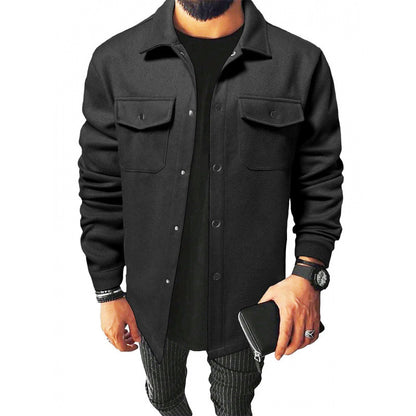 Stylish and warm flannel jacket for men Chic and Style