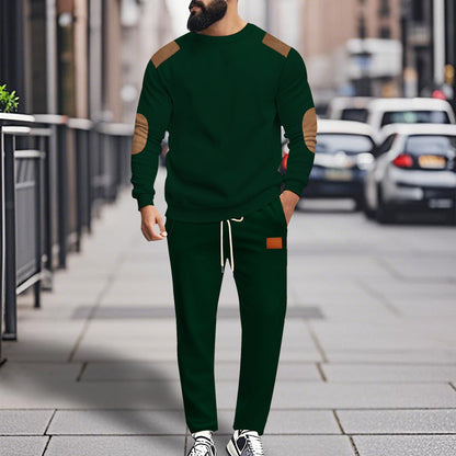 Men's chic and stylish sweatshirt and jogger pants set