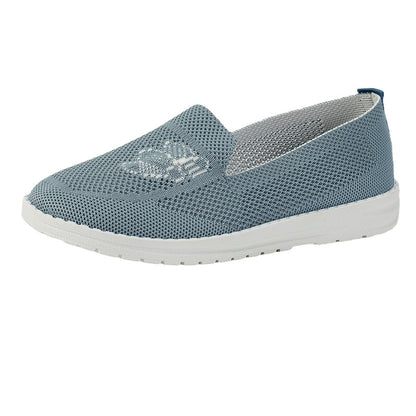 Dames Chaussures de loisirs Slip-On respirantes avec tige en mesh flexible Chic und Stil
