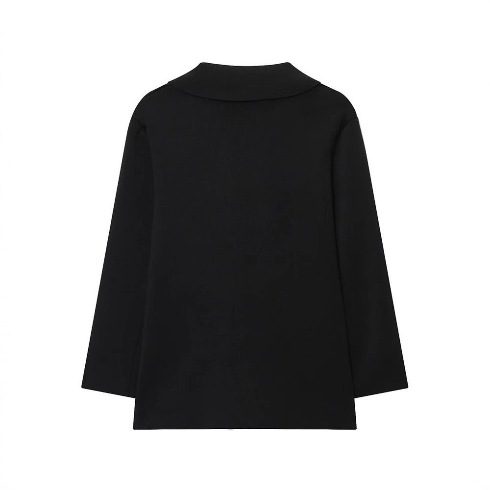 Dames Élégant blazer à double rangée Chic und Stil