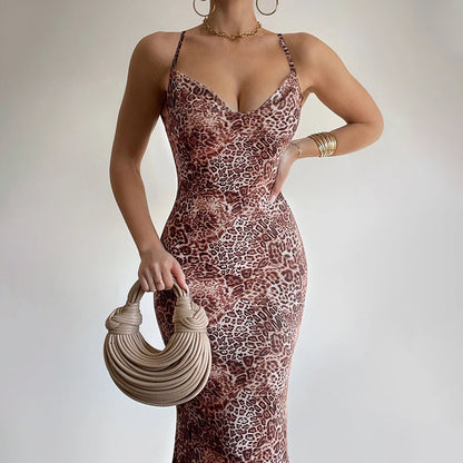 Robe maxi ajustée Sleek pour dames Chic und Stil
