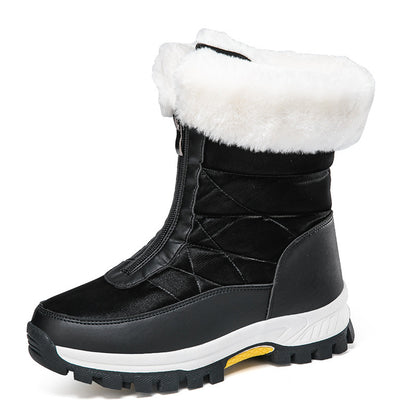 Bottes d'hiver pour femmes avec doublure isolante et semelle extérieure imperméable Chic und Stil