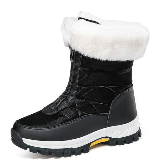 Bottes d'hiver pour femmes avec doublure isolante et semelle extérieure imperméable Chic und Stil