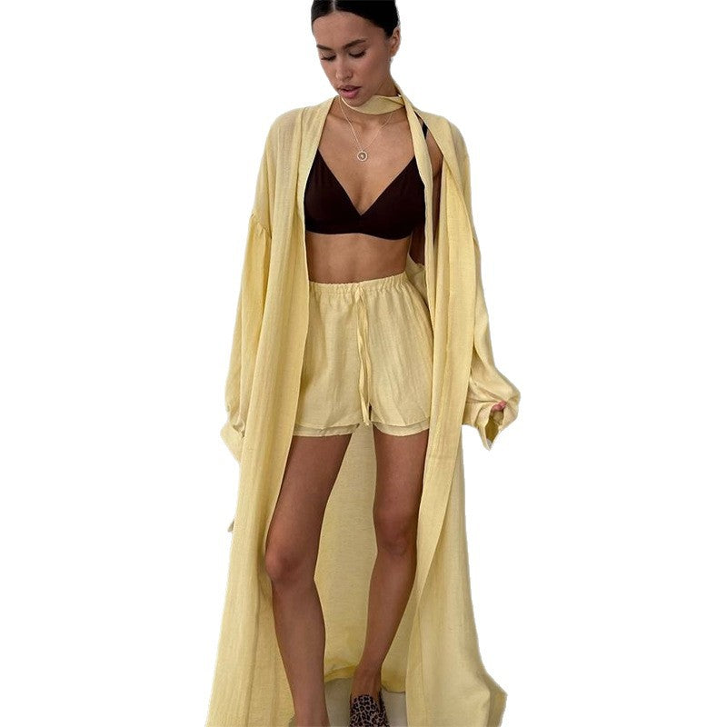 Dames élégant et aérien ensemble kimono Chic und Stil