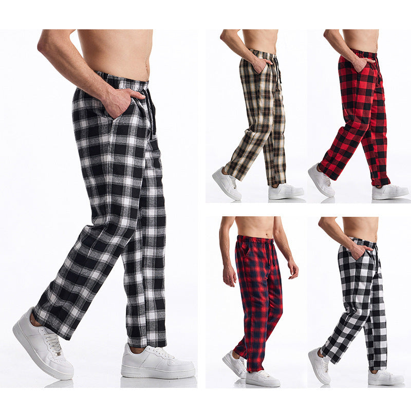 Comfortable tartan pants for men Chic and Style