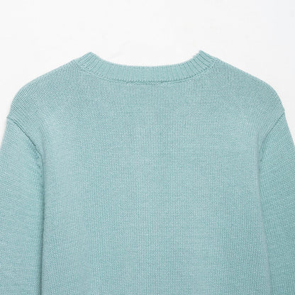 Cardigan en fine maille pour femmes avec encolure ronde Chic und Stil