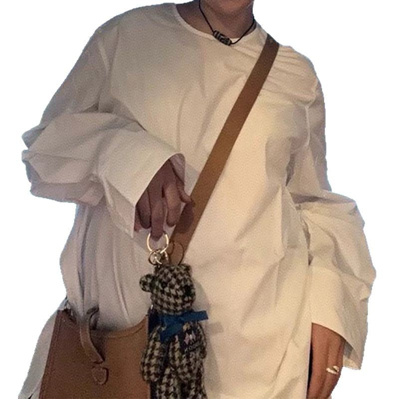 Chemisier asymétrique surdimensionné pour femmes Chic und Stil