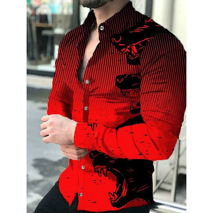 Chemise à manches longues pour hommes avec motif à carreaux Chic und Stil