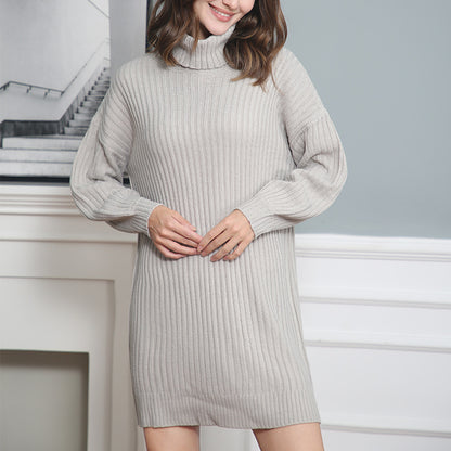 Pull-over à col roulé en grosse maille pour femmes, coupe décontractée Chic und Stil