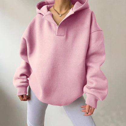 Ladies Oversized Hoodie with Unique Chic and Style