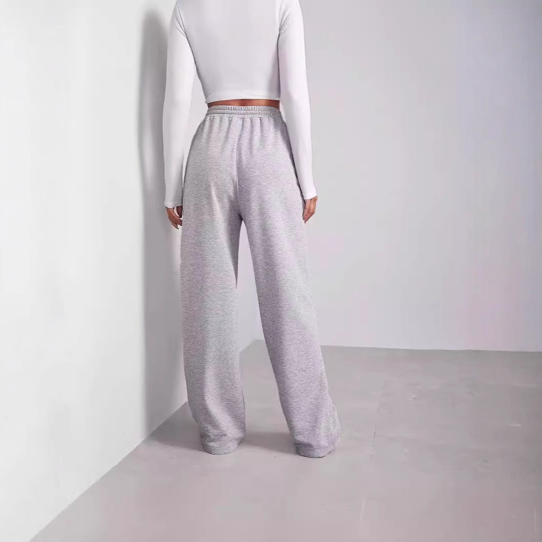 Casual wide pants for women with elastic waistband Chic and Style