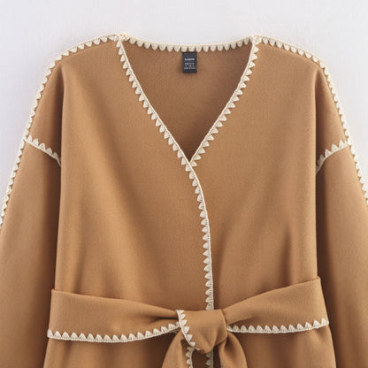 Women’s robe with decorative belt Chic und Stil