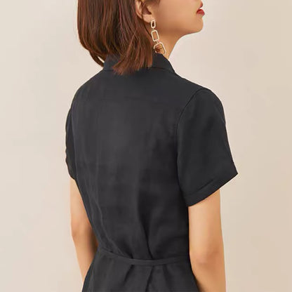 Robe chemise femme avec ceinture Chic und Stil